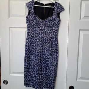 Shanghai Tang 52% Silk/48% Cotton dress